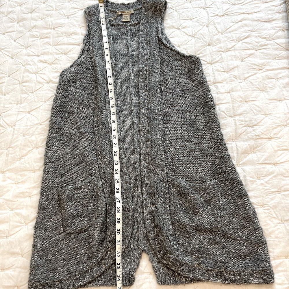 Cozy Grey Sweater Vest